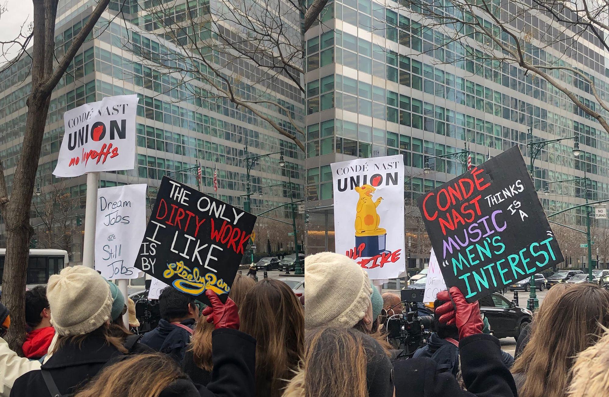 Condé Nast'ta grev: 'Şeytan sizi kovarken güneş gözlüğü takar'