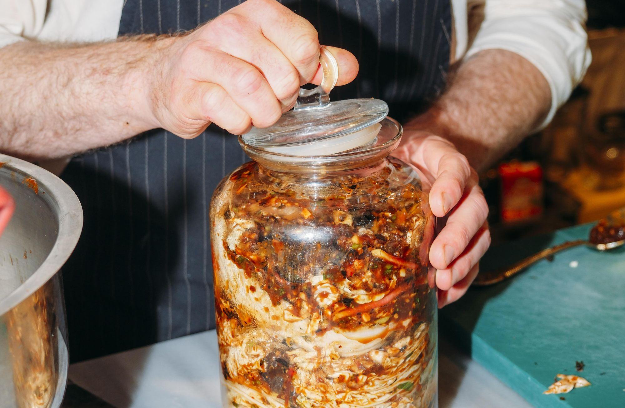 Turkish gochujang kimchi