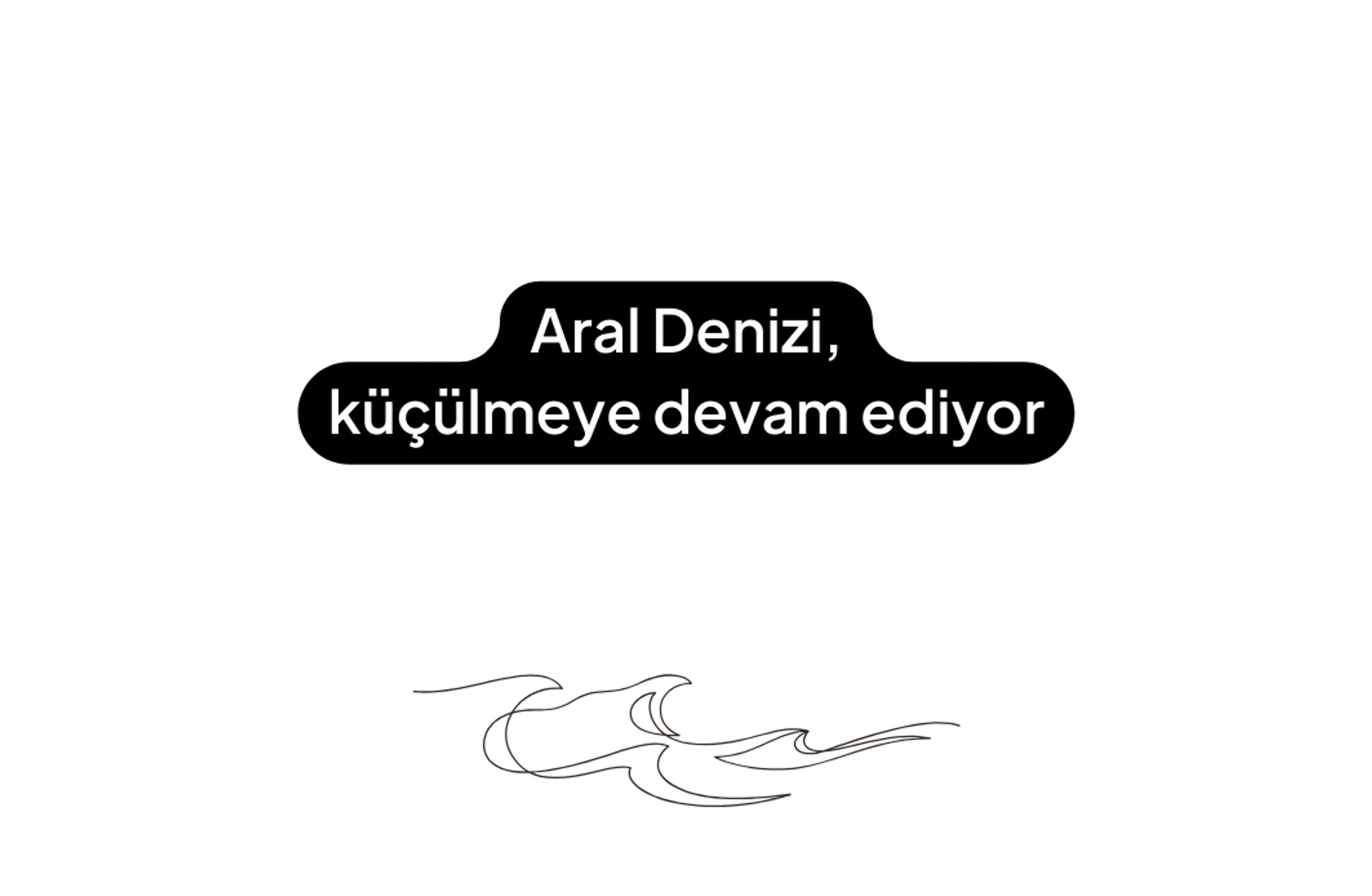 Aral Denizi, küçülmeye devam ediyor