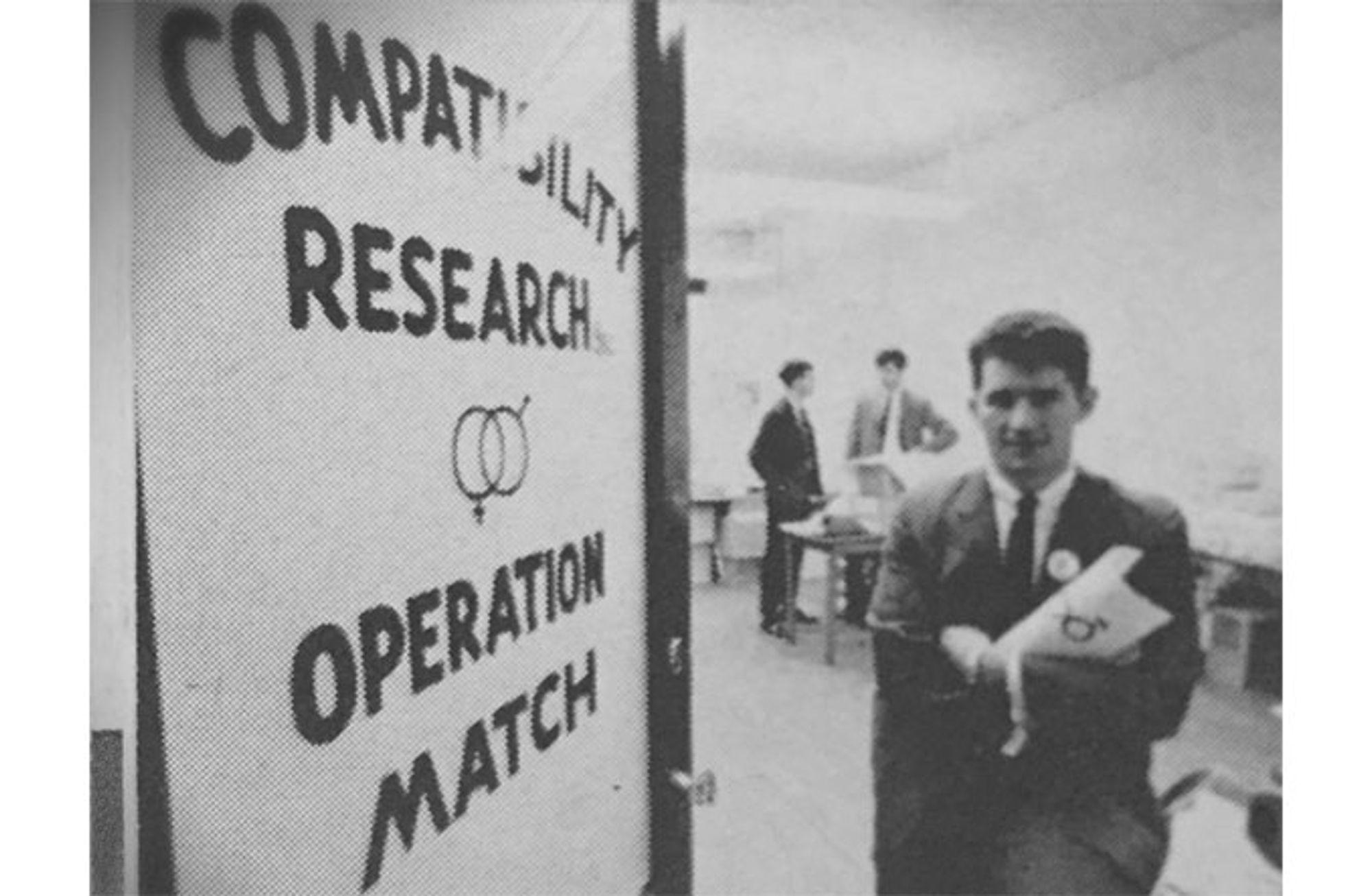 Flört uygulamalarının atası: Operation Match