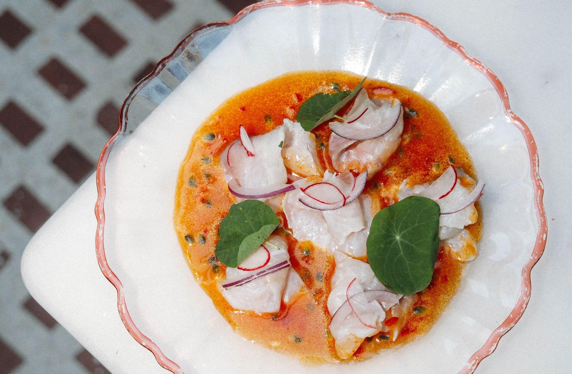 Beca'dan levrek ceviche