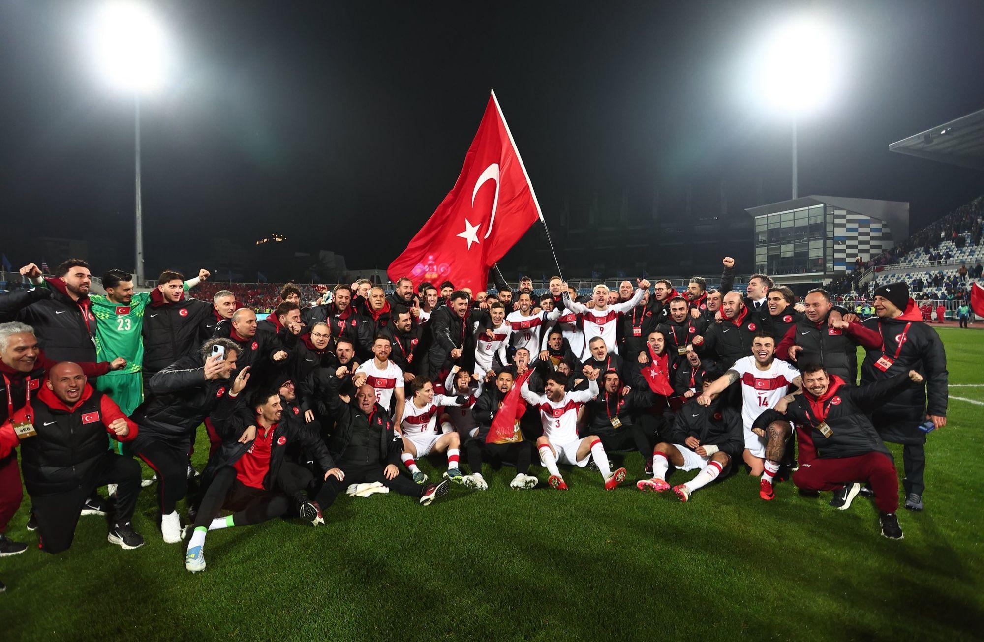 Türkiye, üçüncü kez Dünya Kupası'na gidiyor