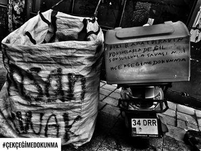 #ÇekçeğimeDokunma: Atık kağıt işçilerinin mücadelesi