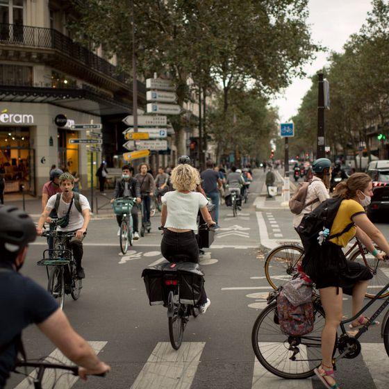 Bisikletli Paris'in açmazları